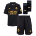 Maillot de foot Real Madrid Aurelien Tchouameni #18 Troisième vêtements enfant 2023-24 Manches Courtes (+ pantalon court)